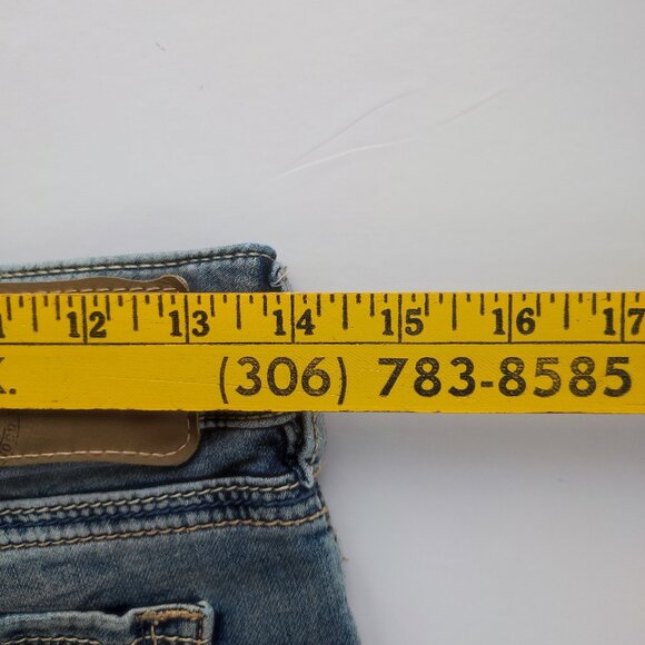 Silver Jeans Suki Mid short denim blue women's size W26/L4 - Picture 13 of 16